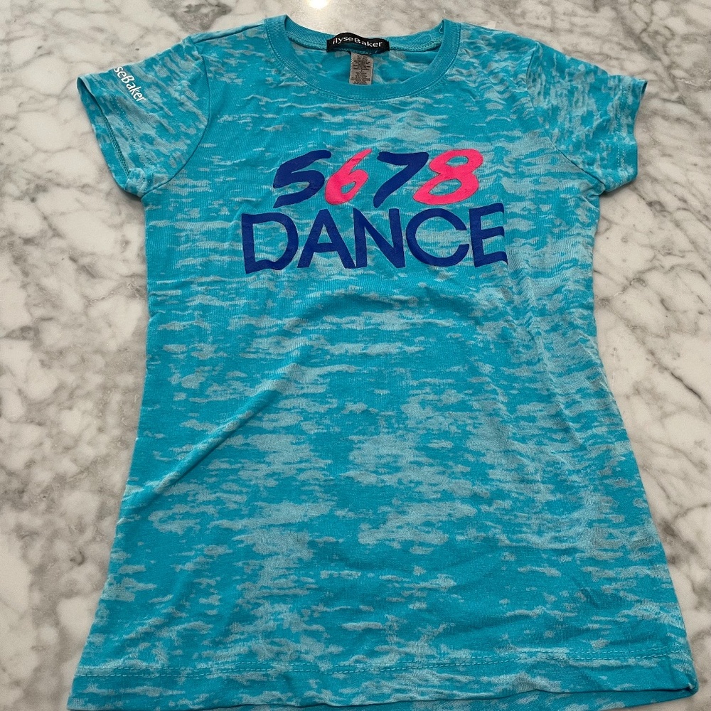 5 6 7 8 Dance Kids Burnout Tee